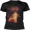 Gojira Мужской Звездная Пыль (органический) Футболка Средняя Черная