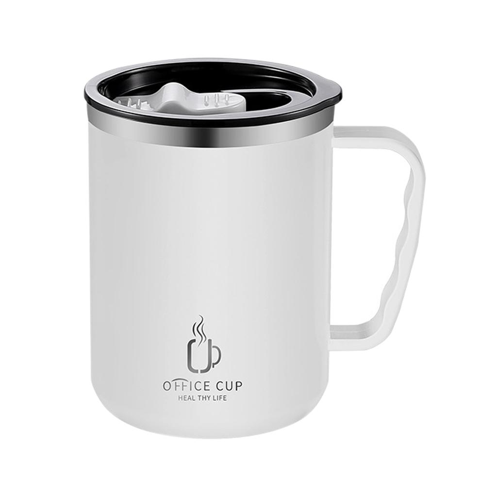 Double Layer Insulated Coffee Mug Reusable Sealed Water Cup For Student Portable Travel Office 304 Stainless Steel Thermos Cup