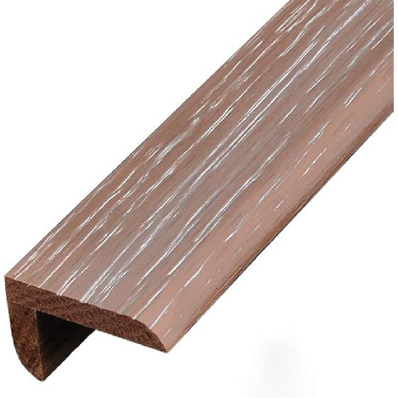 Hardwood Safety Stair Step Transition Strip, L-Shaped Traditional Wood Edge Reducer, Eco-Friendly Edge Trim Strip, Edge Protection Decoration