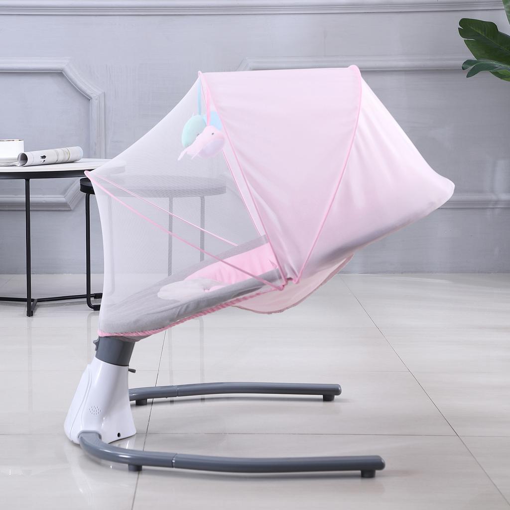 Putybudy S-Y608 Моторизованные детские качели для младенцев Детский качалка 4 скорости, 4 таймера и 12 предустановок