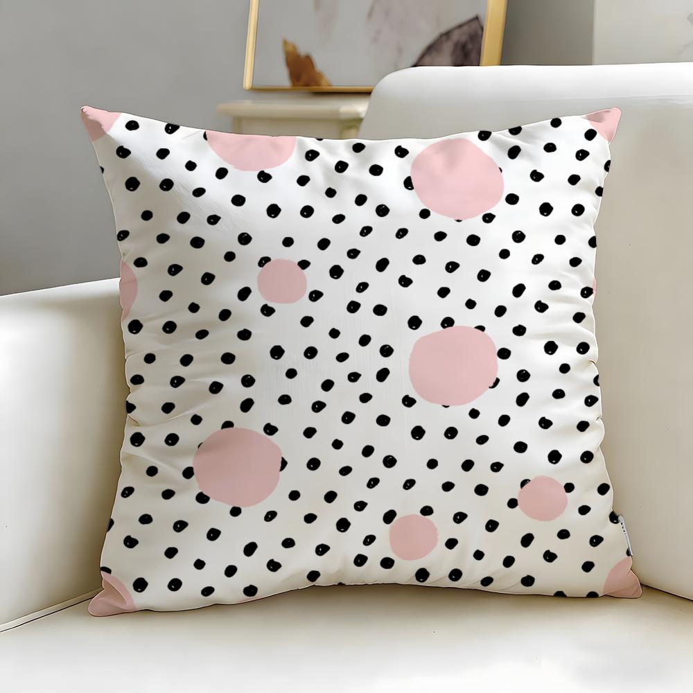 Landscape Cushion Cover Soft  EasyWash Pillow Case  Versatile for Couch Bed Travel and Office