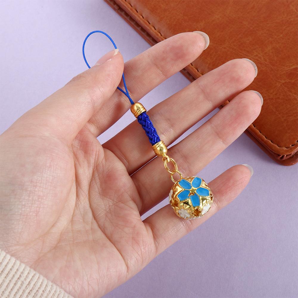 Phone Bag Pendant Antiquity Style Phone Lanyard Mobile Phone Straps Phone Bell Straps Bell Pendant