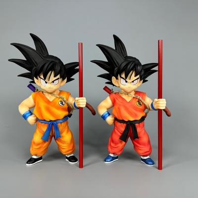 20 см Аниме Dragon Ball Возьми палку Фигурка Сон Гоку Стоящая Модель Фигурка Действия Сцена Статуэтка Игрушка Кукла Подарок на День Рождения для Детей