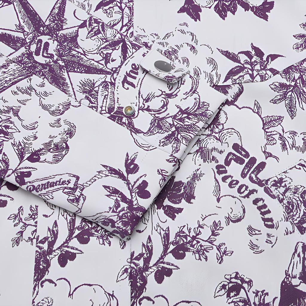 New FILA HERITAGE Jacket Women's All Over Print F11W518707FZA