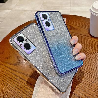 Для OPPO Reno 7Z Чехол OPPO Reno 8Z 7 8 Lite F21 S Pro 4G Чехол для телефона Блестящий блестящий силиконовый объектив камеры Мягкая задняя крышка