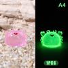 Luminous Crab Marine Animal Ornament Mini Glow Animal Pendant Micro Fish Tank Decoration Landscape Desktop Decoration