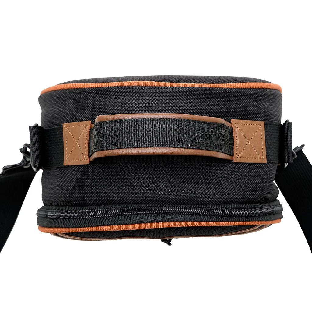 IRIN 8 Inch Ethereal Drum Shoulder Bag Steel Tongue Drum Waterproof Handbag Percussion Instrument Accessories Black/Brown