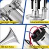 12V 24V Universal Car Air Horn 600DB Metal Connected Super Loud Electric Dual Trumpets Truck Train Motorcycle RV Boat Speaker