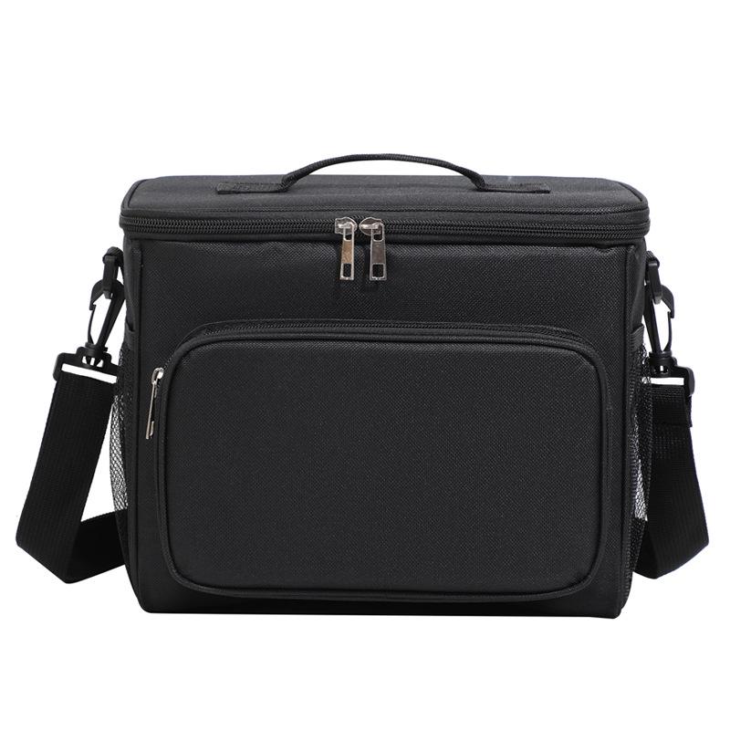 Портативная термосумка для ланча из ткани Оксфорд - Ручная и плечевая переноска, Идеально подходит для пикников и использования на открытом воздухе