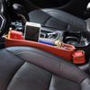Raksonic Автомобильный боковой органайзер Автомобильный органайзер Щель сиденья Кожаный Идеально для водителя и пассажира Автозапчасти Мелкий предмет Черный ящик, Карман, Хранение, Материал,