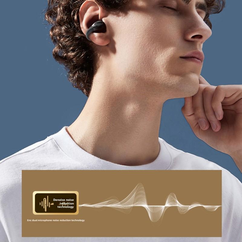 Новые Bluetooth-наушники с клипсой, интеллектуальное шумоподавление, высокое качество звука, спортивные, долговечные, беспроводные Bluetooth-наушники