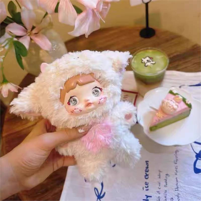 Плюшевый сюрприз в коробке, брелок, подвеска для рюкзака, милая фигурка, подарочное украшение, милая трендовая игрушка нон-стоп от Nuomi, рождественский подарок