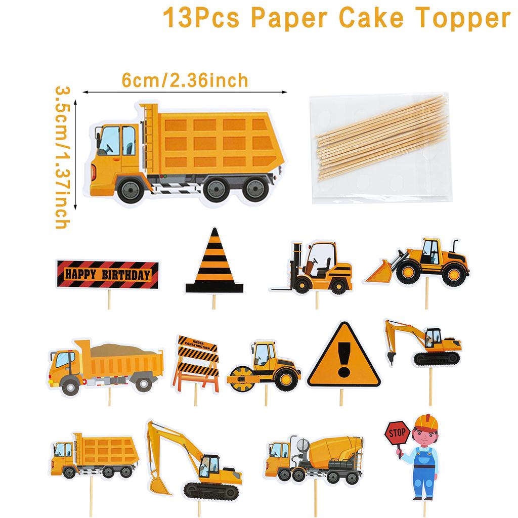 Dinosaur Paper Cake Insert Topper Ice Cream Butterfly Farm Birthday Party Decor Kids Dessert Insert Jungle Animal Cake Topper