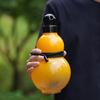 1item A portable gourd-shaped water bottle