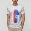 Haitian flag TShirts Unisex Hipster 100 Cotton Tees Round Neck Short Sleeve T Shirt 4XL 5XL Clothing
