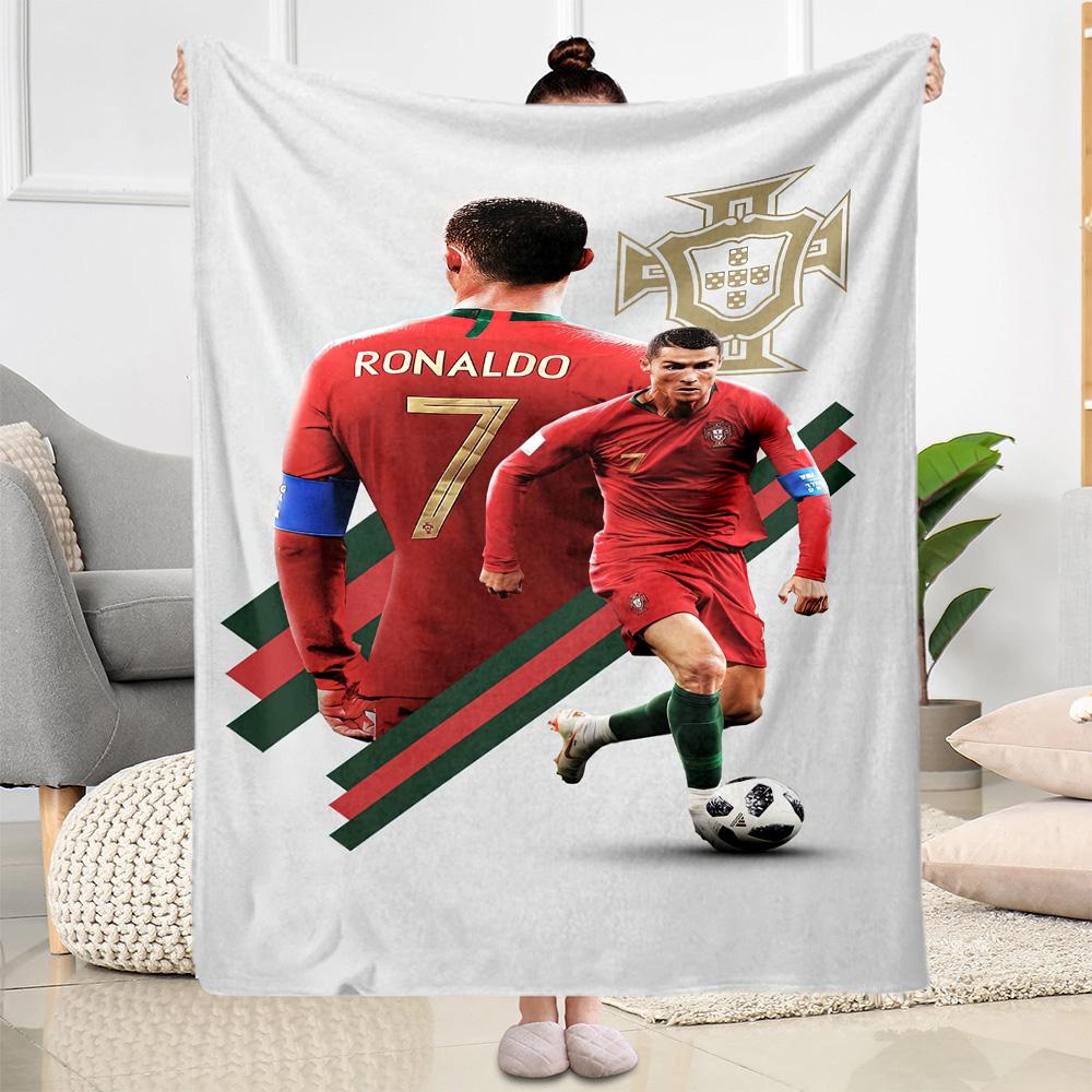 Cristiano Ronaldo Blanket Comfortable Great For Sofa Bed Couch For All Occasions Warmthful Decor Gift For Travel Home Birthdays