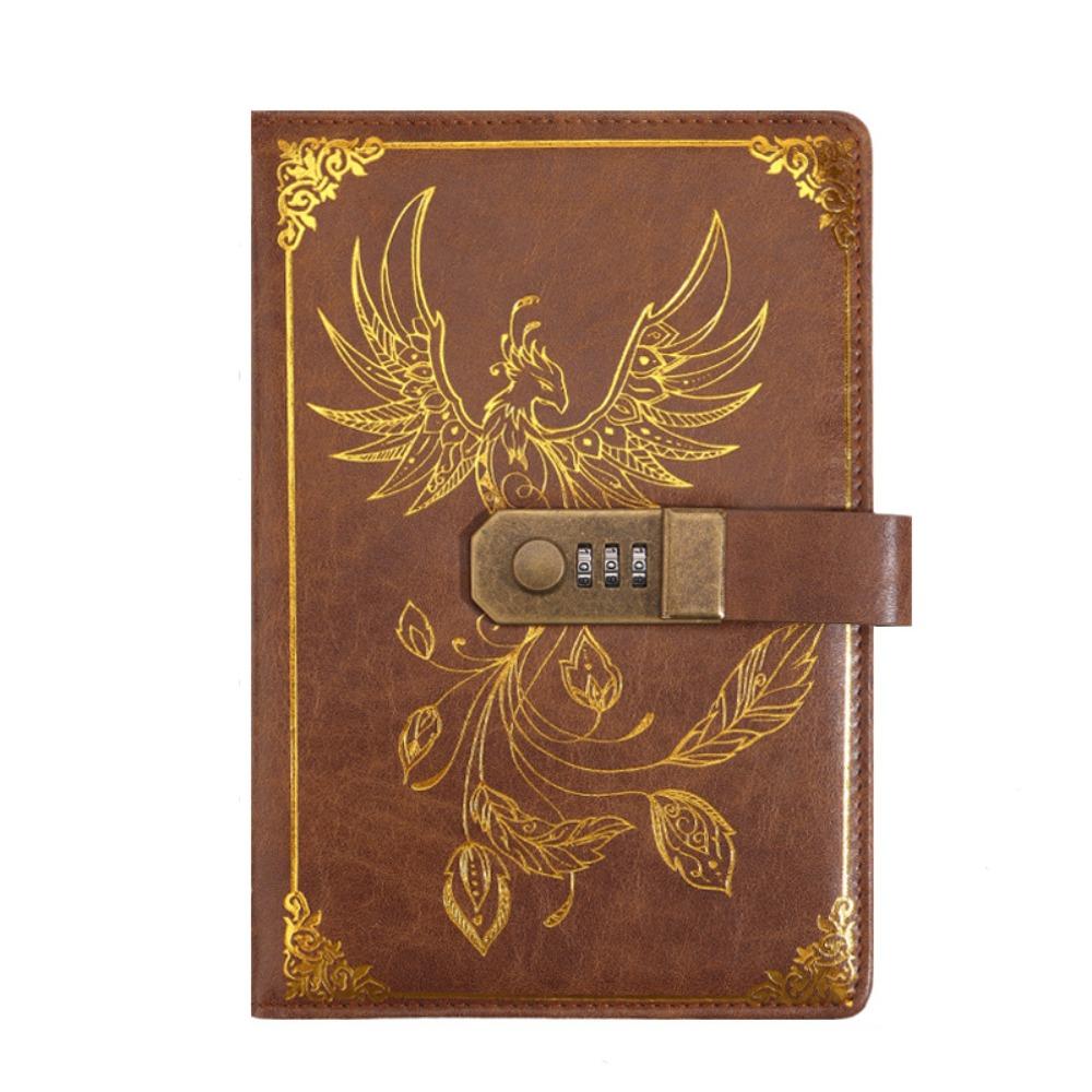 Дневник Книга Пароль Блокнот Канцелярские Принадлежности Журнал Путешественников Уникальный Блокнот А5 с Замком Письма