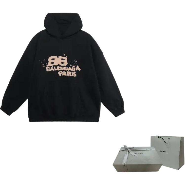 Balenciaga Sweatshirt Women's Black 620947TNVQ11059