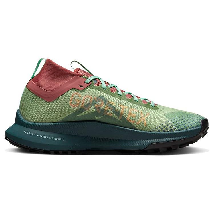 Nike React Pegasus Trail 4 GORE-TEX Alligator Orange Trance Женские кроссовки Green Mint-Foam Canyon-Rust DJ7929-300