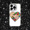 Puzzle Autism Awareness Phone Case For iPhone 16,15,14,13,12,11,Pro,XS,Max,Plus,Mini,SE White Candy Matte Shockproof Cover