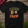 Camp Crew T‑Shirt — Retro Hot Dog & Marshmallow Camping Tee
