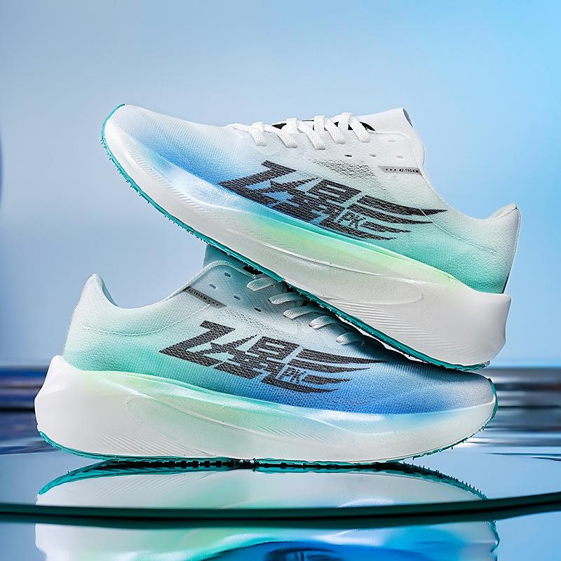 New Running Shoes Men's Flying Electric Carbon Plate Red Rabbit 7 Breathable Couple Older Children's Racing Running Female Teenagers Moving Marathon S