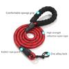 Reflective Nylon Round Rope Dog Leash, Pet Supplies Large Dog Woven Rope Explosion-proof Dog Walking Rope