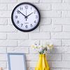 8-дюймовые настенные часы, бесшумные, не тикающие, подвесные часы, круглые часы с большим количеством номеров для украшения домашнего офиса