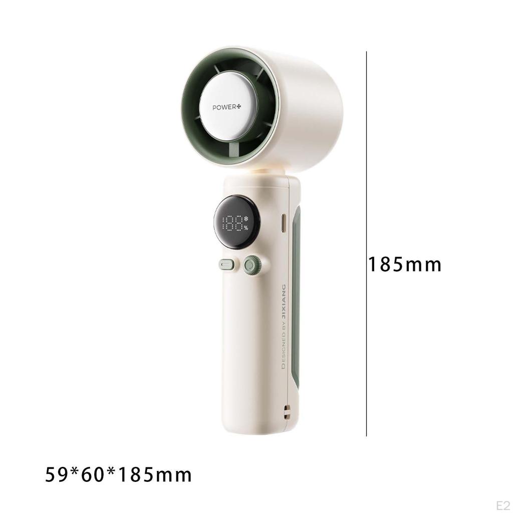 Compact And Stylish Digitally Controlled Silent Desk Fan for Optimal Cooling