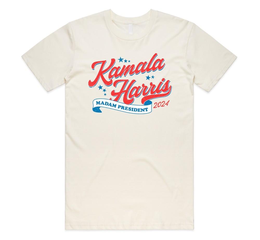 Kamala Harris Madam President 2024 (4) T-shirt Tee Top US President Election