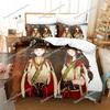 Модный Игровой Набор Постельного Белья Monster Hunter Hinoa Minoto Односпальный Двуспальный Полный Queen King Размер Набор Постельного Белья Для Взрослых Детей Спальня Комплекты с Пододеяльником