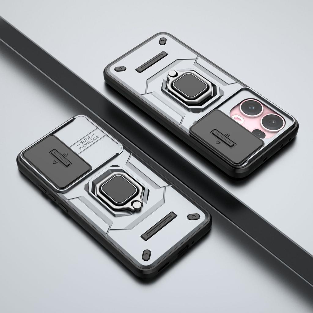 Oppo Reno 13 Phone Case,Military-Grade Magnetic Kickstand Phone Case Cover for Oppo Reno 13