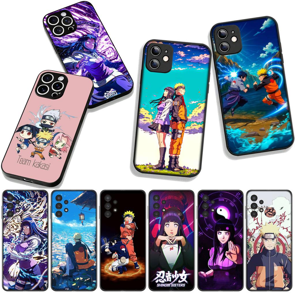 Hinata Uchiha Narutos Sasuke Hyuga for Motorola Moto G54 G05 G24 G55 G75 G85 G15 G57 G86 Power Edge 50 30 Fusion neo Pro Case