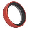 Haoge Metal Lens Hood MC UV Filter Protection Coating Ultraviolet Ultraviolet Absorption Lens Filter for Fujifilm Fujifilm Fuji X100V Camera Red Red