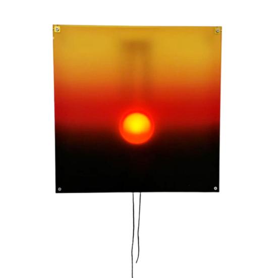 Настенный светильник «Восход» Ежедневные моменты спокойствия с ручным движением солнца