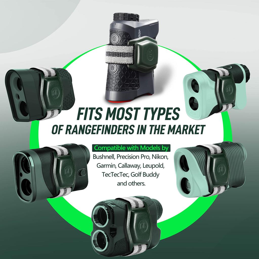 Gaialoop Golf Rangefinder Magnetic Holder Mount Strap Универсальный регулируемый магнитный ремень для дальномера для гольф-кара Ремешок для держателя дальномера для гольфа