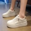 Dexun маленькие белые туфли женские весна 2025 новые популярные универсальные студенческие спортивные туфли на плоской подошве с мягкой подошвой повседневные кеды