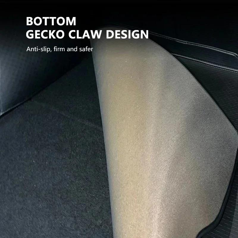 For New Tesla Model Y 3 Highland 2017 To 2025 2025 Chessboard Style Rear Trunk Mat Complete Coverage Cargo Liner All-weather