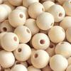 Wood Beads for Diy Handicrafts In Natural Wood Color