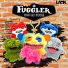 Оригинальный плюшевый брелок Fuggler 'Большие Зубы' - Монстр для прорезывания зубов, Уродливая Милая Кукла-Подвеска для Малыша