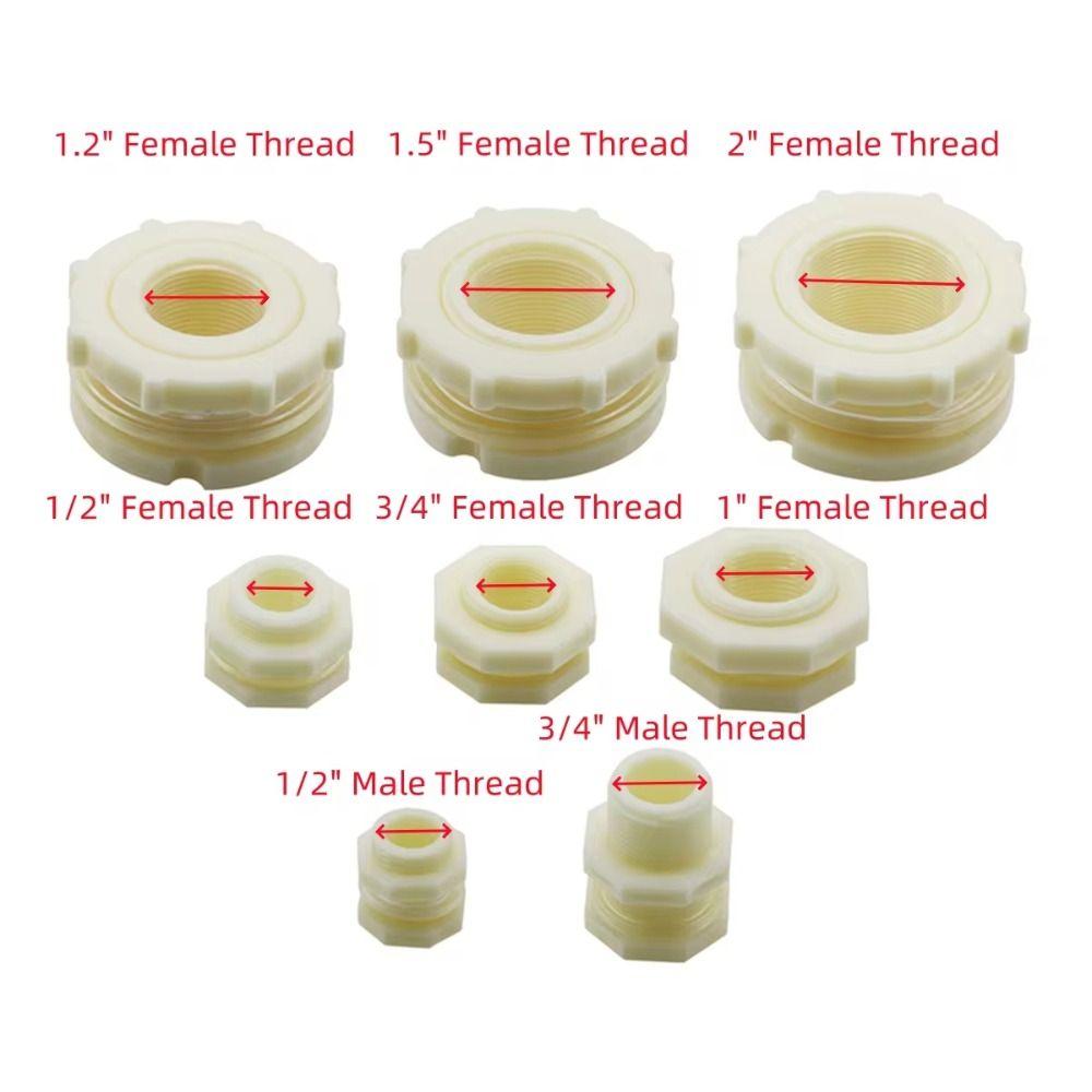 1 шт. 1/2" 3/4" 1" 1.2" 1.5" 2" Резьбовой фитинг для трубы, внутренняя резьба, фитинг для садового поливочного шланга
