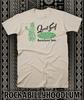 Retro Tiki Art Tee T Shirt Barefoot Bar Mug Queens Surf Waikiki Beach HI