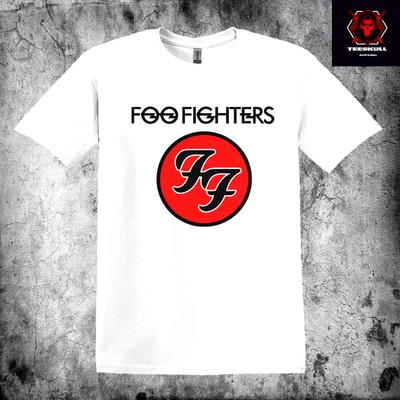 26 Foo Fighters Металл Рок Группа Логотип Футболка Унисекс Хлопковая Футболка S-3XL Унисекс Футболка