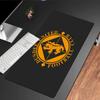 Dundee United Crest Design mouse pad, rubber base, esports desk mat, mouse pad for gamers and office use, gaming desk , easy to clean mat