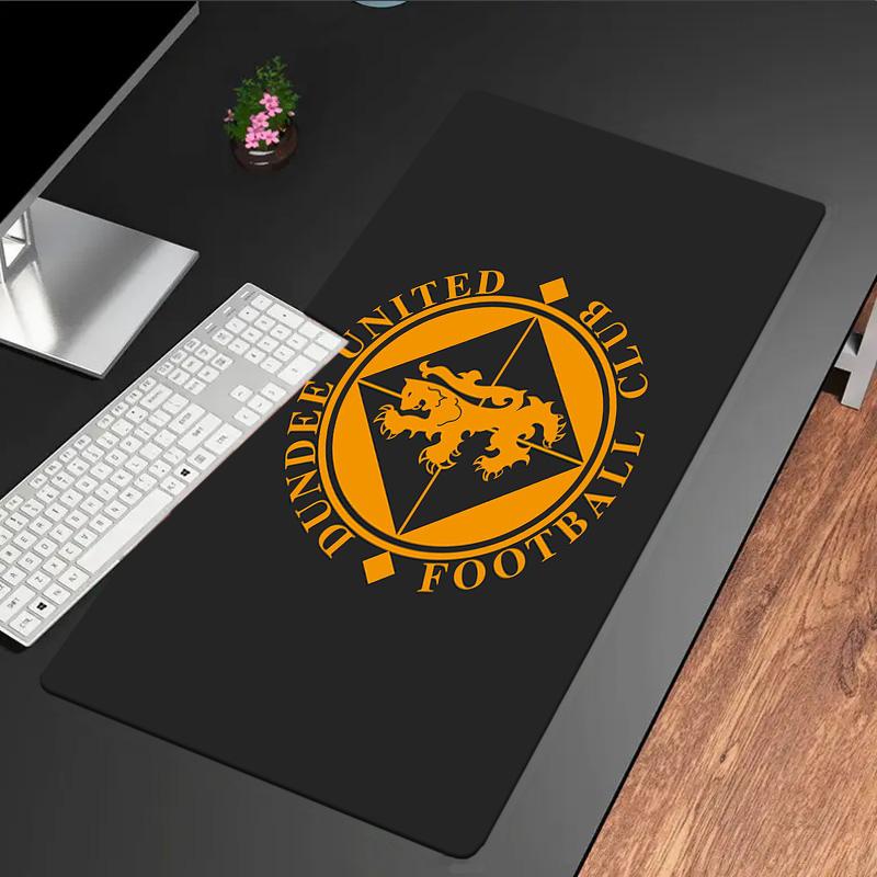 Dundee United Crest Design mouse pad, rubber base, esports desk mat, mouse pad for gamers and office use, gaming desk , easy to clean mat