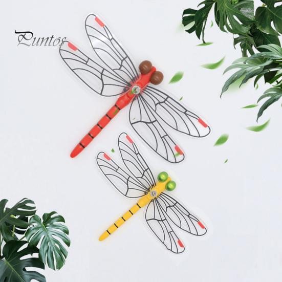 12 см поддельное украшение в виде стрекозы, устойчивое к атмосферным воздействиям садовое репеллент от мух, имитация мультяшной модели стрекозы, игрушка в помещении и на открытом воздухе, 3D орнамент в виде стрекозы