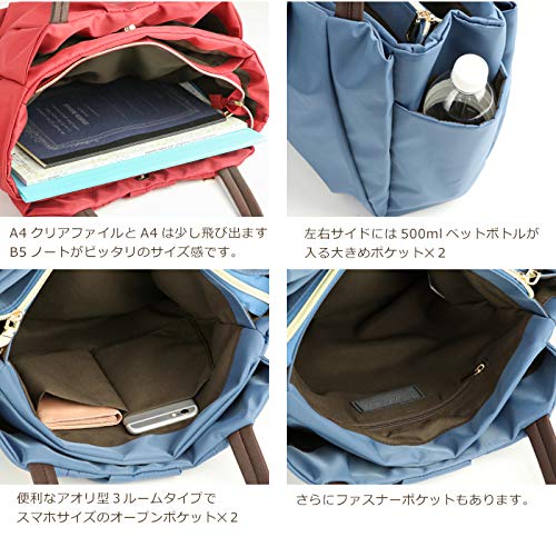 Красивая многофункциональная сумка-тоут из нейлона [Pragma], легкая, сумка… (черный)