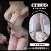 Night cat pure desire open crotch sex underwear bra panties lace free suspenders stockings sexy underwear uniform set