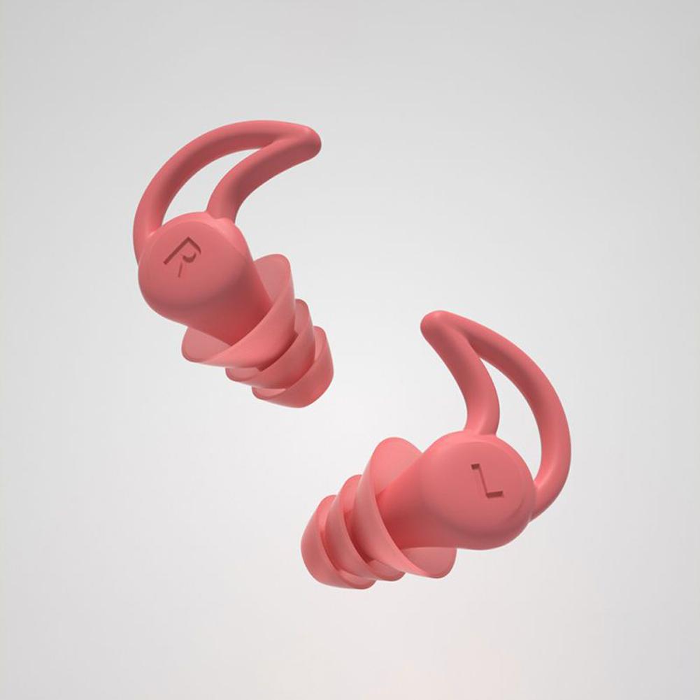 Трехслойные мягкие силиконовые шумоподавляющие беруши, удобные многоразовые противошумные звукоизоляционные моющиеся беруши для сна