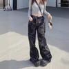 Women's Dragon Print Hip-Hop Jeans - Unique, Stylish, and Casual